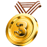Top 3 加密交易所奖牌